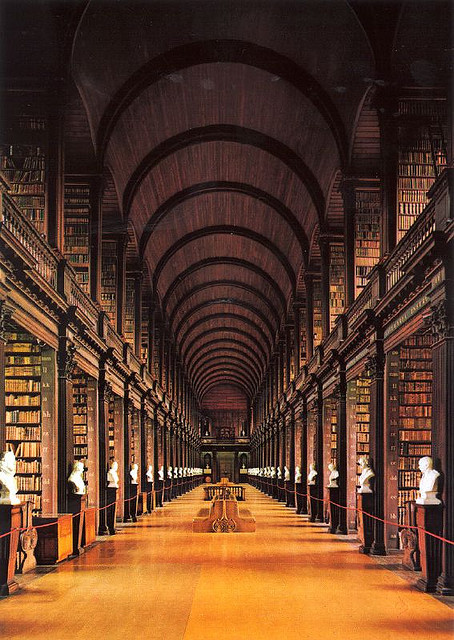 The Long Room, Trinity College Library, Dublin, Ireland