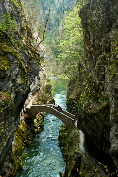 Stone Bridge, Gorges de l’Areuse, Switzerland